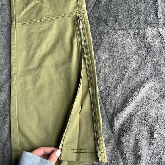 BDG Green Emery low rise workwear/cargo pants size 6 - Picture 5 of 8